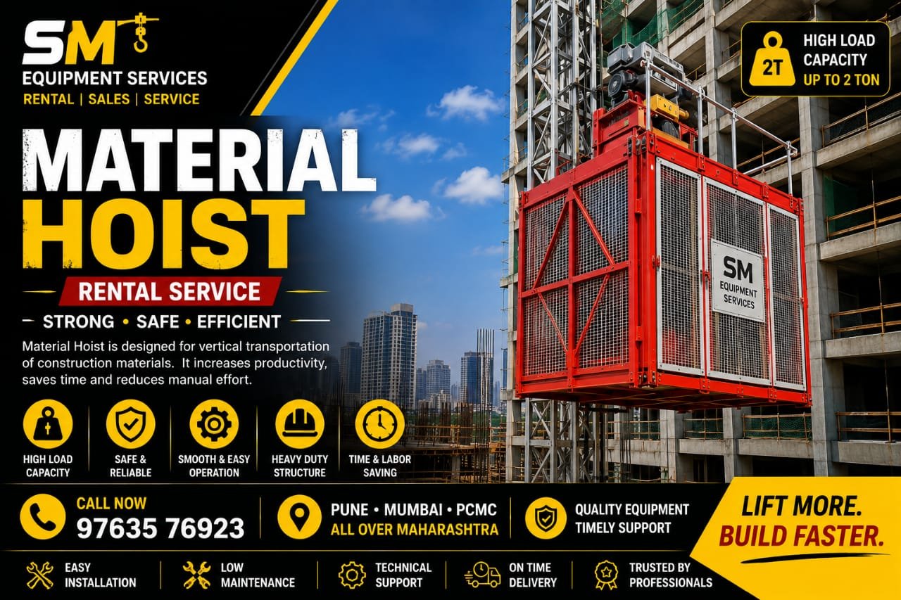 Material hoist rental